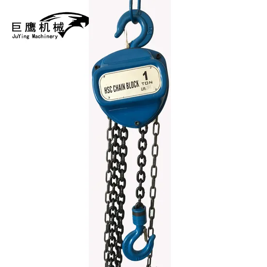 Blocos de corrente de polia de elevação manual com bom serviço