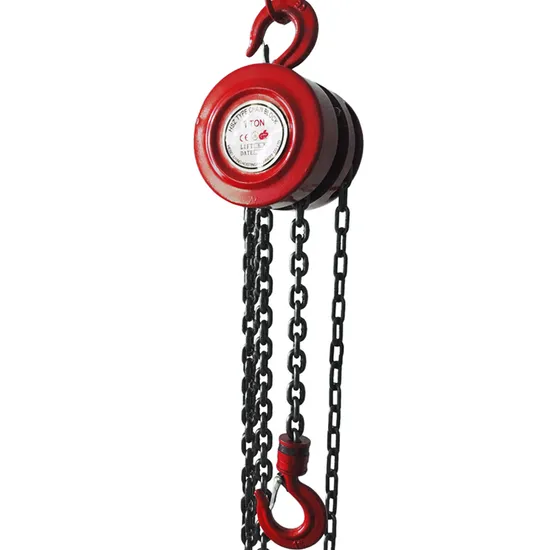 30ton 20ton 15 Ton 10ton Manual Chain Hoist Chain Pulley Block 