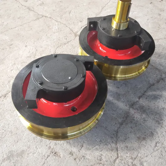 Rodas de guindaste de aço duráveis com engenharia de precisão