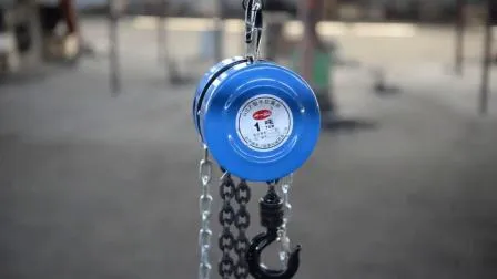 Polia de corrente manual série HSZ de 1 tonelada, 2 toneladas, 3 toneladas, 5 toneladas e 10 toneladas